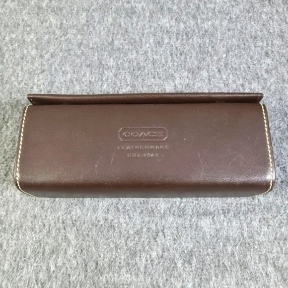 Accessories | Coach Leatherware Eyeglasses Case Vintage | Poshmark